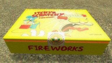 Itchy and Scratchy Fireworks