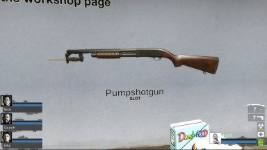 Ithaca M37 Trench Gun (Pump Shotgun) v2