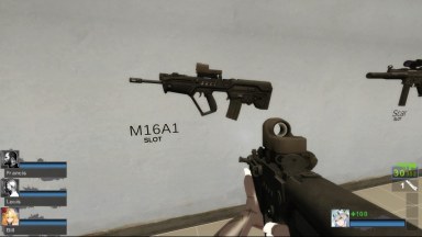 IWI Tar-21 (Trijicon reflex sight) [M16A2]