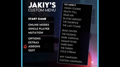 Jakiy's Custom Menu