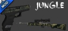 Jungle camo skin pack