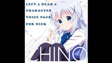 Kafuu Chino Voice Pack for Nick (L4D2)