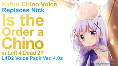 Kafuu Chino Voice Pack (Replaces Nick)