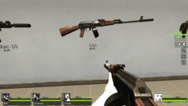 Kalashnikov Ak S uzi