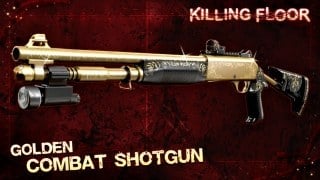 Killing Floor Golden Combat Shotgun