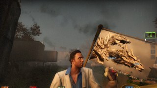 king ghidorah flag