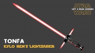 Kylo Ren Lightsaber [Tonfa] (Star Wars)