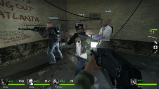 L4D2 White lie Zoey skin Episode 2 part 4