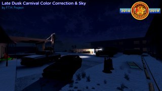 Late Dusk Carvinal Color Correction & Sky