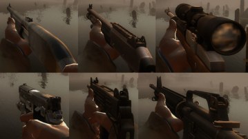 Left 4 Dead 2 Weapons on Left 4 Dead 1 Animations