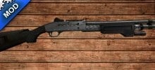 M3 Super 90 on strifer anims (Chrome Shotgun)