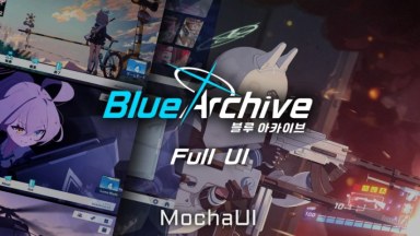 Main File Blue Archive Full UI - MochaUI3