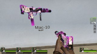 Minato Aqua skin for MAC-10 (request)
