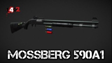 Mossberg 590A1 [RNG Shells] (Chrome Shotgun)