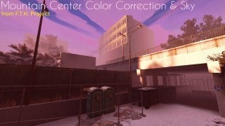 Mountain Center Color Correction & Sky