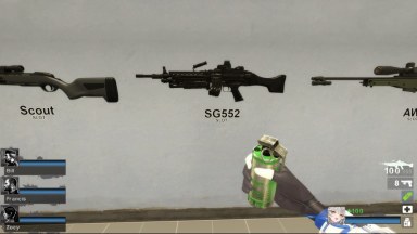 MW2019 Bruen Mk9 Black - Compressed Weapon Mod [SG552] (request)