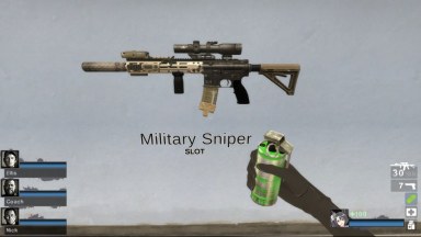 MW22 HK416D Precision Shooter Rifle Style (Replace military sniper) [Sound fix Ver]