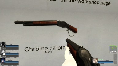 MW2 - Clean Model 1887 (ChromeShotgun) [request]