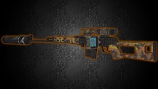 MW2 Dragunov Expert camouflage pack