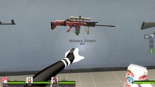 MW2 SCAR-H LB redtiger camo (FN MK 17 LB) [Military Sniper Rifle]