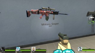 MW2 SCAR-H LB redurban camo (FN MK 17 LB) [Military Sniper Rifle]