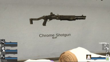 MW2 SPAS (Chrome Shotgun) (ADS) [Sound fix Ver] (request)