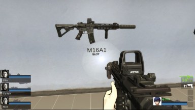 MWII CINDER M4-CUSTOM (All Black Skin) (M16A2)