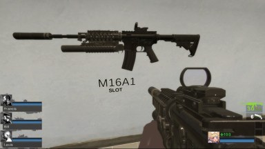 MWR M4A1 M203 (M16A2) [Sound fix Ver.request]