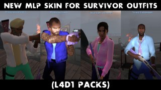 New MLP Survivor Skin (L4D1 Packs)
