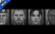 New Portrait Icons (L4D1 Survivors Grey)