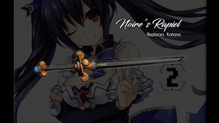 Noire's Rapier for Katana