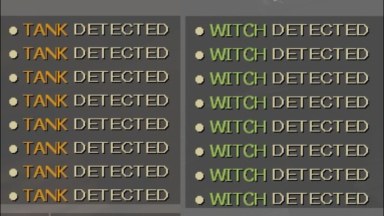 NOTIFY TANK/WITCH CAPTURED