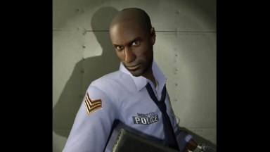 Officer louis without back logo