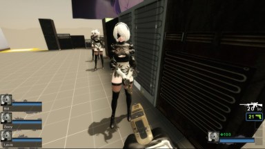 Only 2B unofficial ver Skirtless Zoey (request)