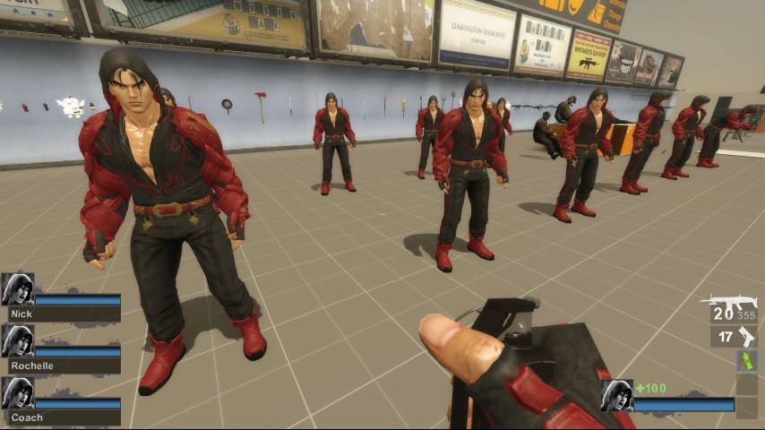 Only Tekken 7s Jin (request) (Mod) for Left 4 Dead 2