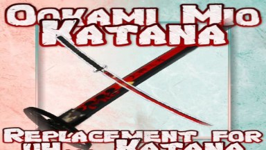 Ookami Mio Katana (request)