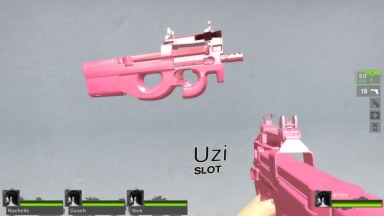 P90 P-chan (SAO Alternative GGO) [UZI] - Sound fix Ver