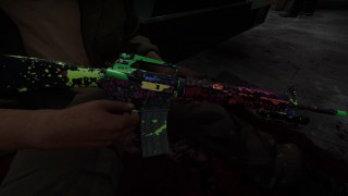 Paint Splatter M16A2