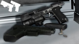 PAYDAY 2 Bernetti 9 & LEO Handguns (Pistols)