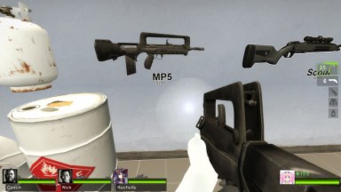 Payday 2 FAMAS F1 mp5n (request)