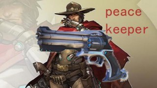 Peacekeeper McCree overwatch(Desert Eagle)