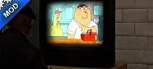 Peter vs Chicken on TV