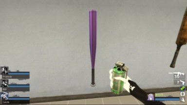 Player's Bat repleace Baseball Bat