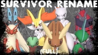 Pokemon Survivor Rename (All Survivors)