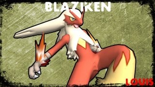 Pokemon X & Y Blaziken (Louis)