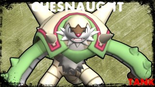 Pokemon X & Y Chesnaught (Tank)