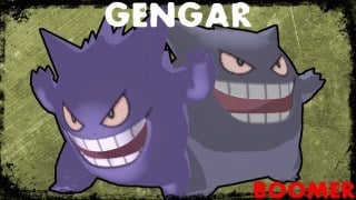 Pokemon X & Y Gengar (Boomer/Boomette)