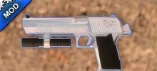 Police Tactical Chrome IMI Desert Eagle