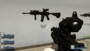PUBG - Custom Black HK-416 [Desert Rifle] (request)