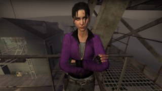 Purple Sweater Zoey Body with Gloves